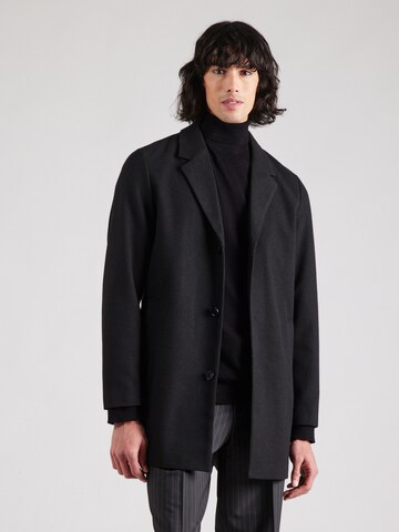 JACK & JONES Between-Seasons Coat 'MORTEN' in Black: front