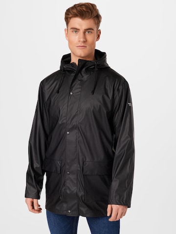 Weather Report Outdoor jacket 'Torsten' in Black: front