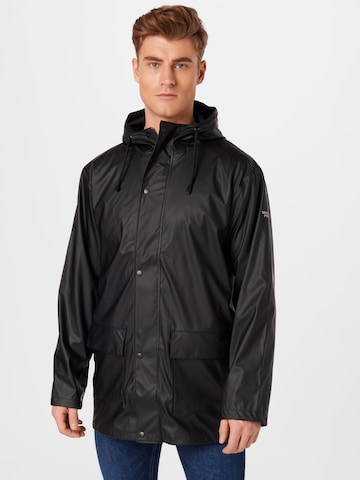 Weather Report - Casaco outdoor 'Torsten' em preto: frente