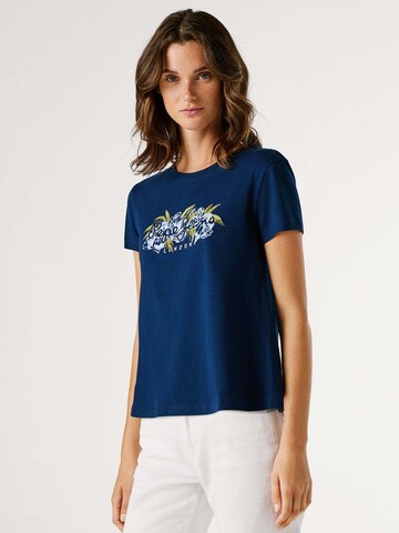 T-shirt 'MAHINA' Pepe Jeans en bleu
