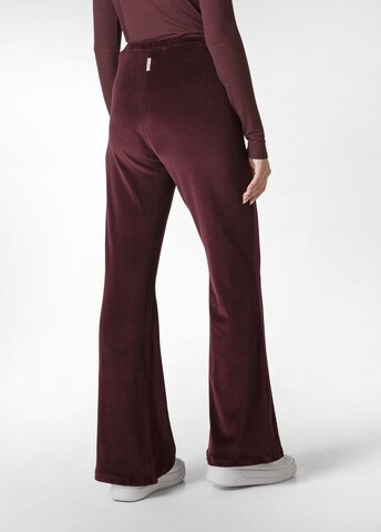 DEHA Flared Sportbroek in Rood