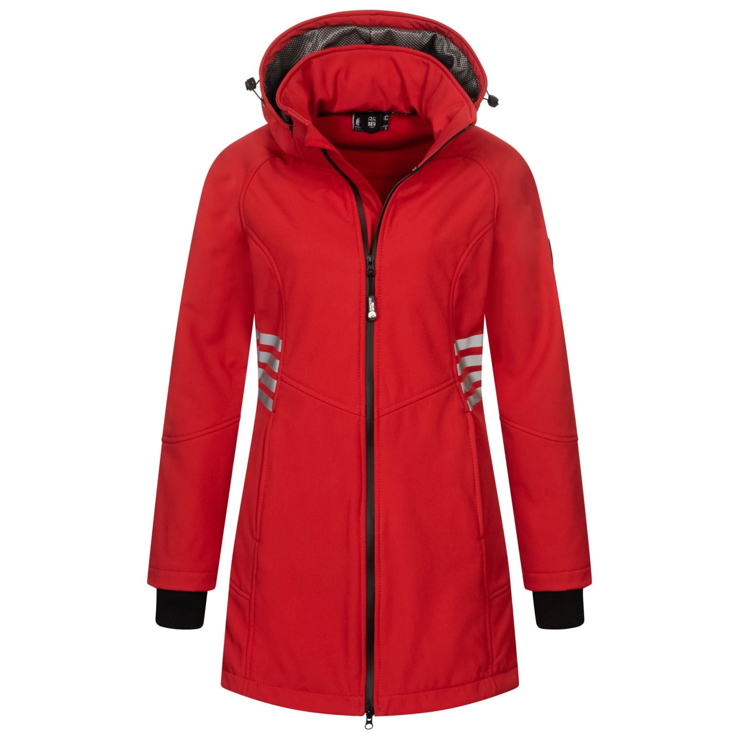 Arctic Seven Performance Jacket in Red: front