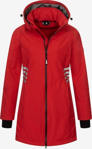 Veste fonctionnelle Arctic Seven en rouge : devant