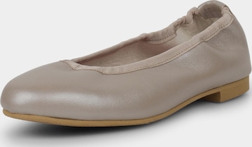 Pisamonas Ballerina's in Beige: voorkant