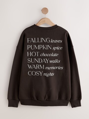 Next Суичър в кафяво