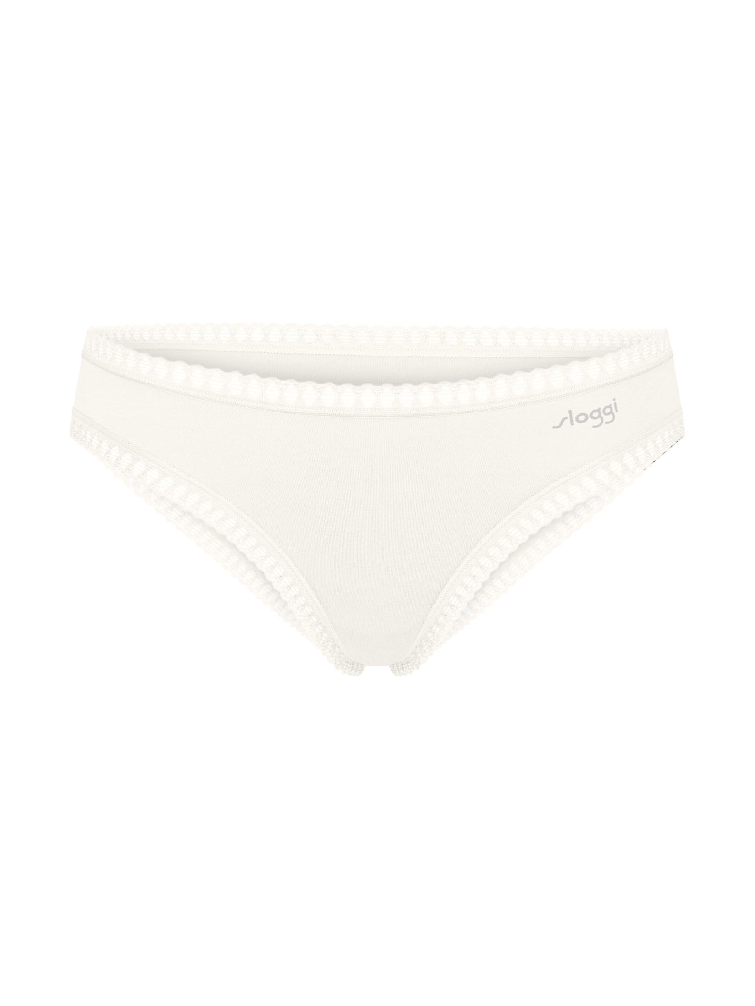 SLOGGI Slip ' Blue GO Crush ' in Wit