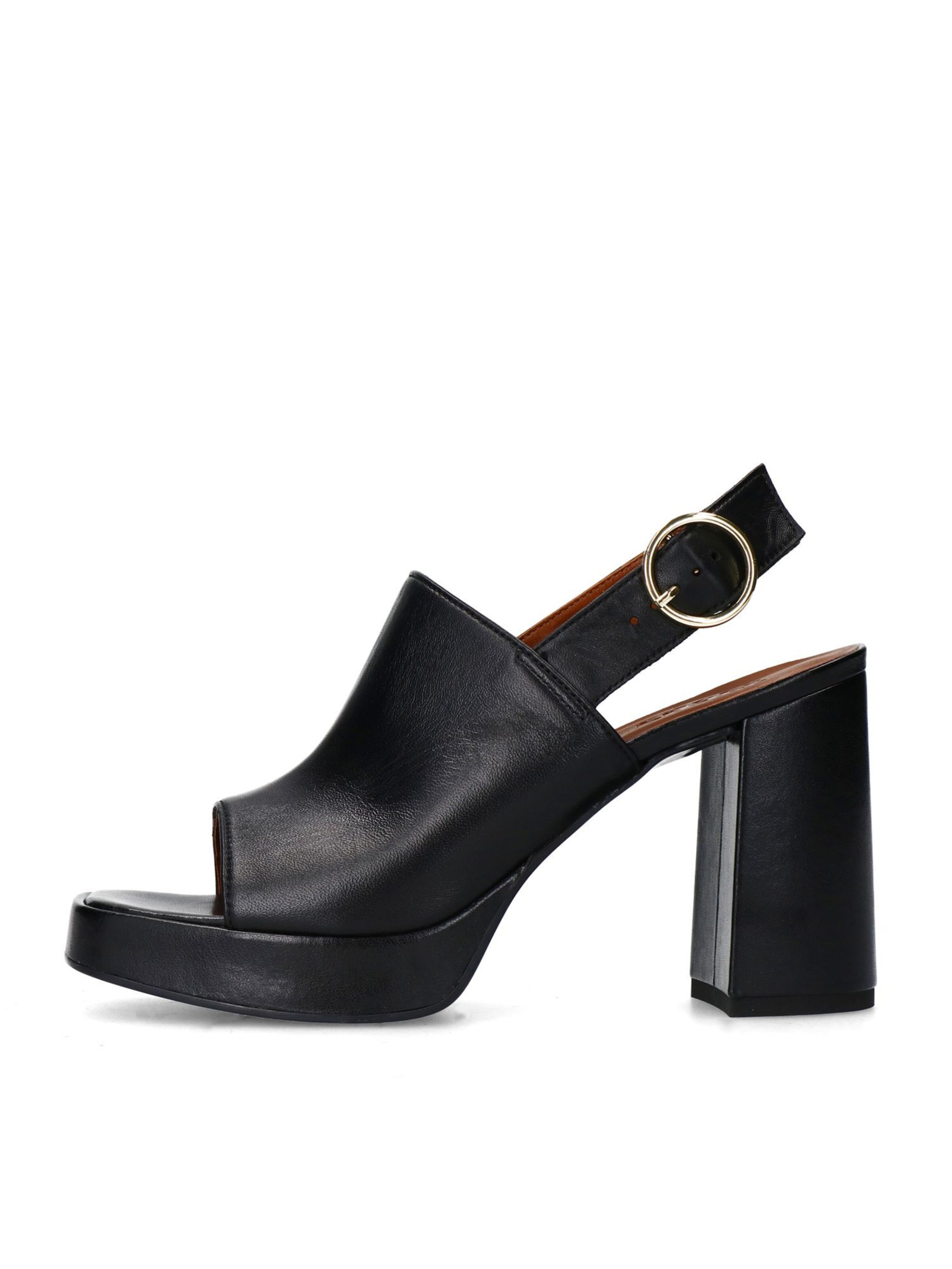 Sandales à lanières SACHA en noir