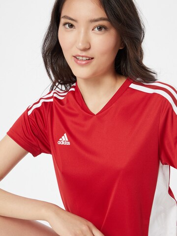 T-shirt fonctionnel 'Condivo 22' ADIDAS SPORTSWEAR en rouge