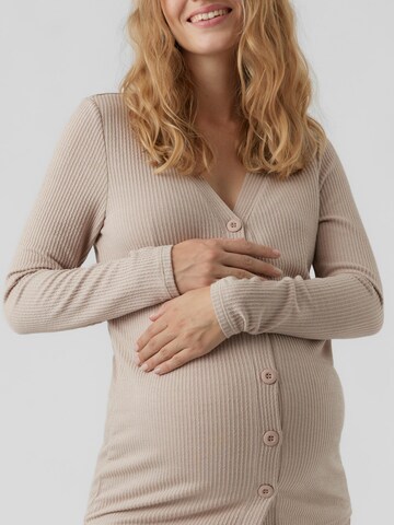 Vero Moda Maternity Knit Cardigan in Beige