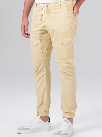 M.O.D MIRACLE OF DENIM Slimfit Cargobukser i hvid