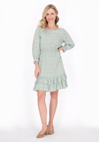 Usha Dress 'Fashion Look' in Green