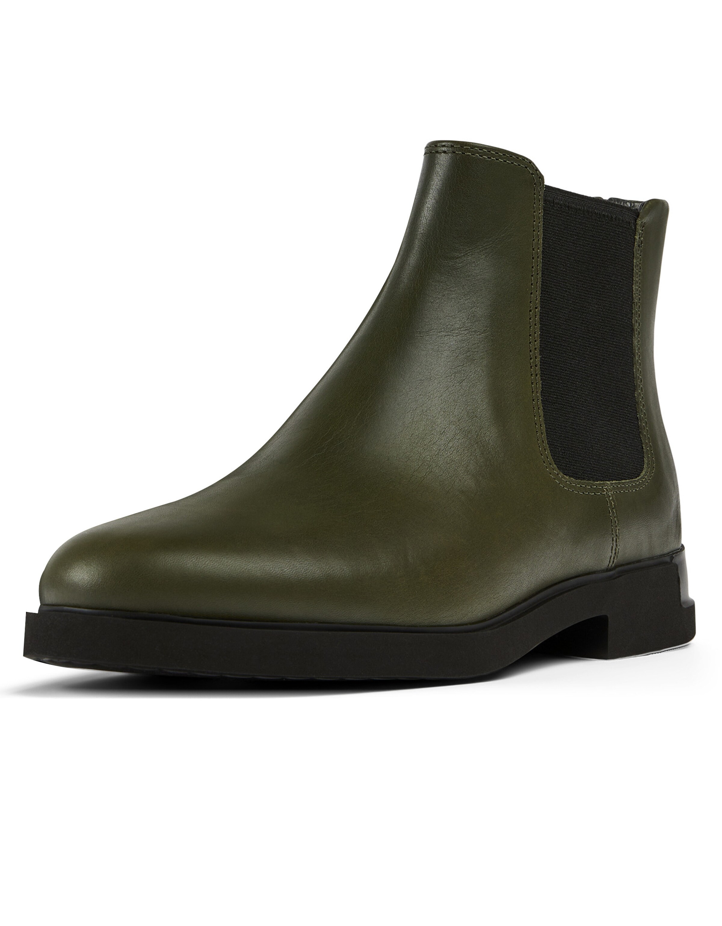 CAMPER Chelsea boots 'Iman' in Green: front