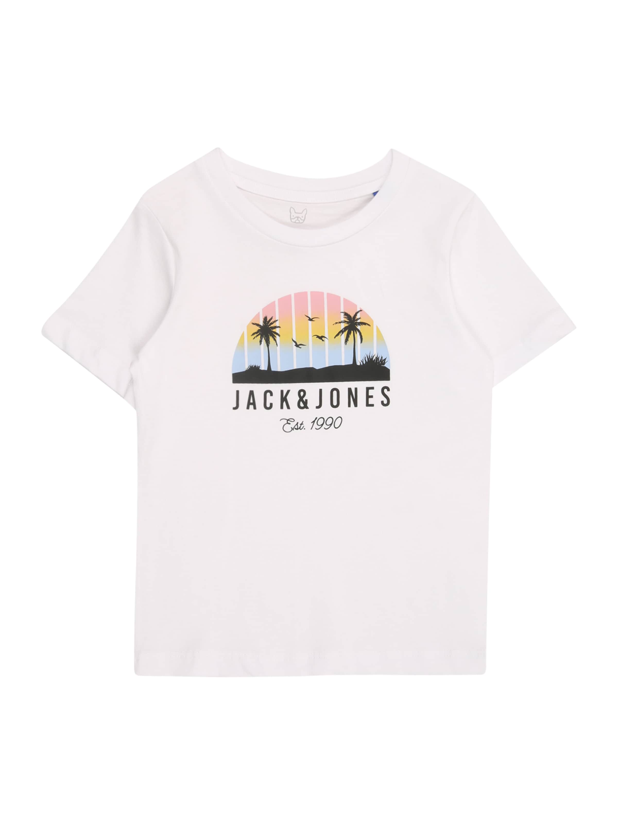 JACK & JONES MINI Póló 'JJPalm' - fehér: elől