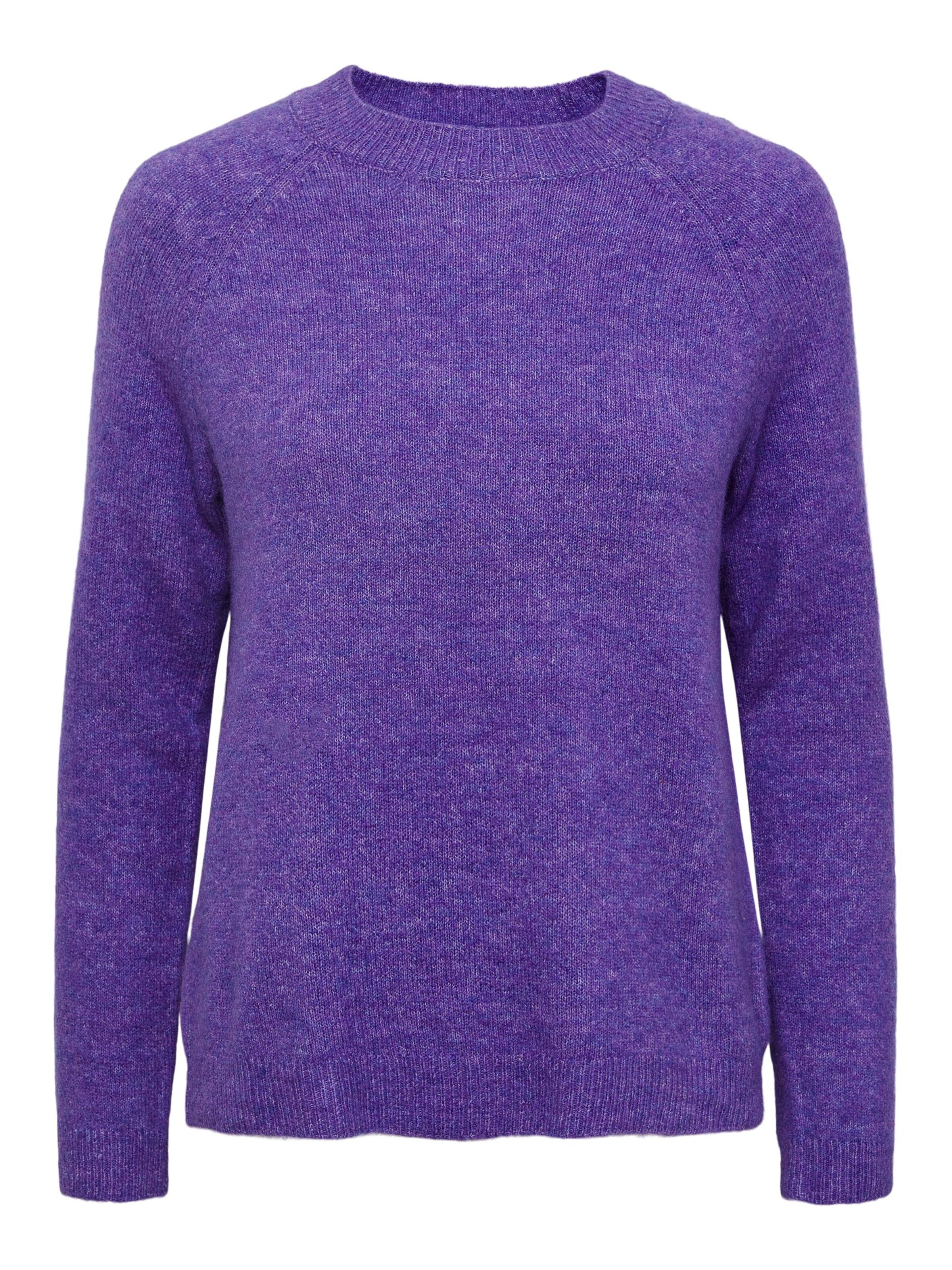 PIECES Sweater 'Juliana' in Purple: front