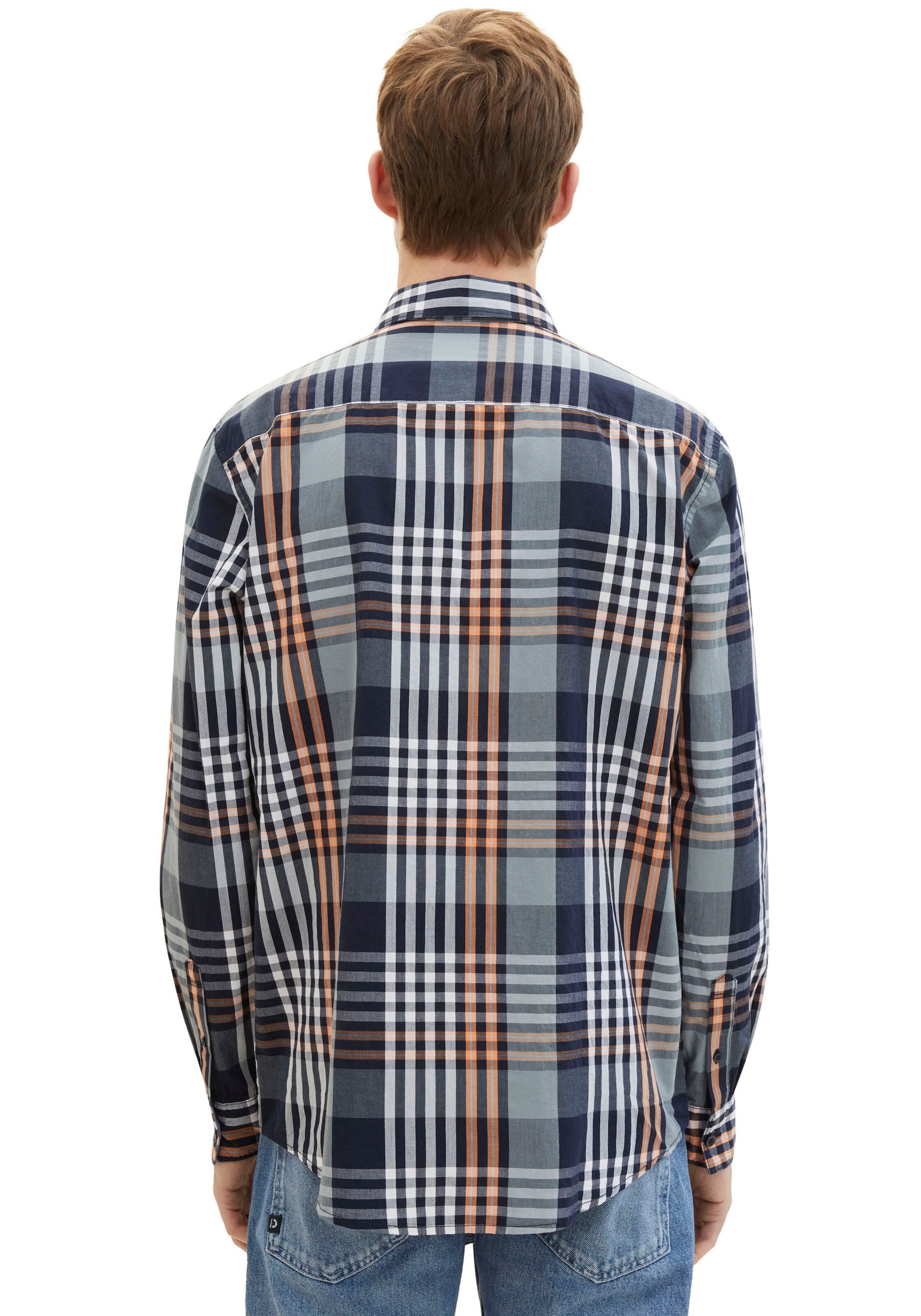 TOM TAILOR Regular fit Button Up Shirt in Mixed colors