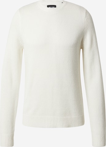 Only & Sons Sweter 'CHRIS' w kolorze biały: przód