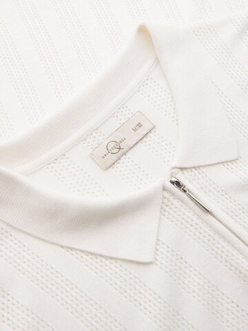 Ombre Shirt in Wit