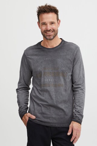 FQ1924 - Camisa 'EMILIO' em cinzento: frente