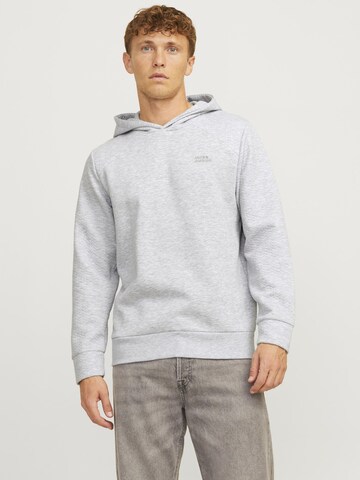 JACK & JONES Sweatshirt 'JJESTAPLE' in Grau: Vorderseite