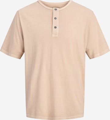 JACK & JONES Shirt in Beige: front