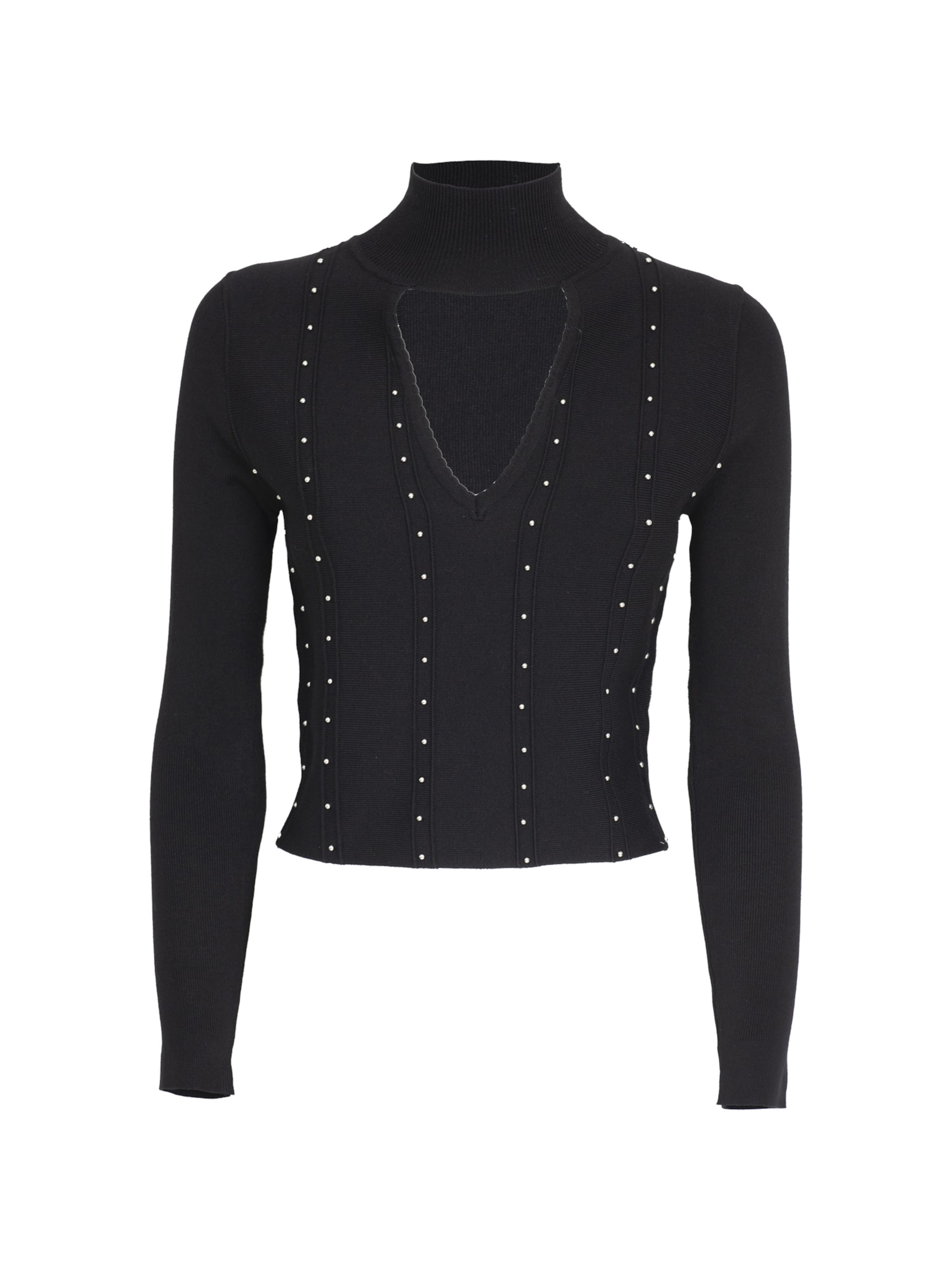 Influencer Pullover i sort: forside