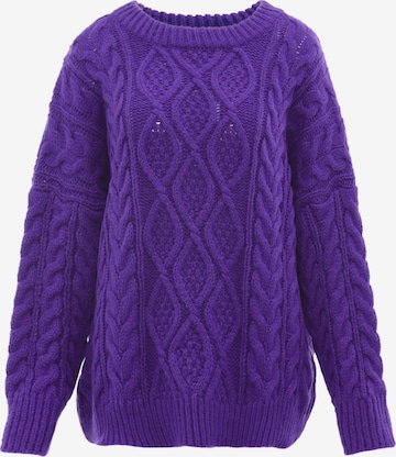 MYMO Sweater in Purple: front