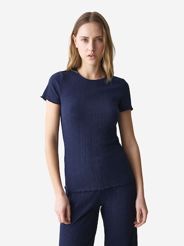 TRIUMPH Shirt ' Red Label Versatile Rib ' in Blue: front