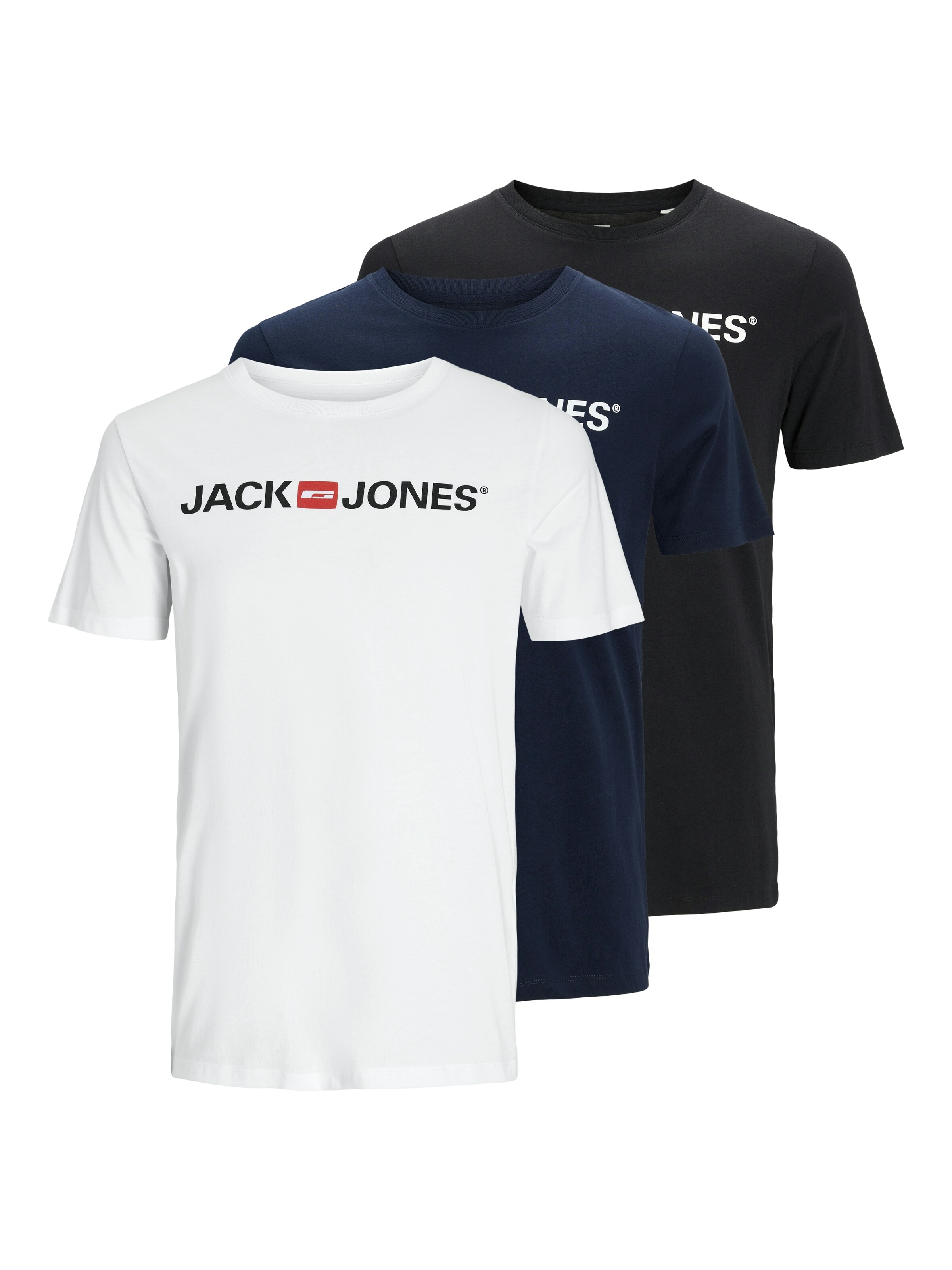 JACK & JONES Majica | modra barva: sprednja stran