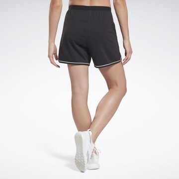 Regular Pantalon de sport Reebok en noir