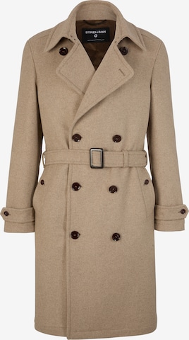 Manteau mi-saison STRELLSON en beige : devant