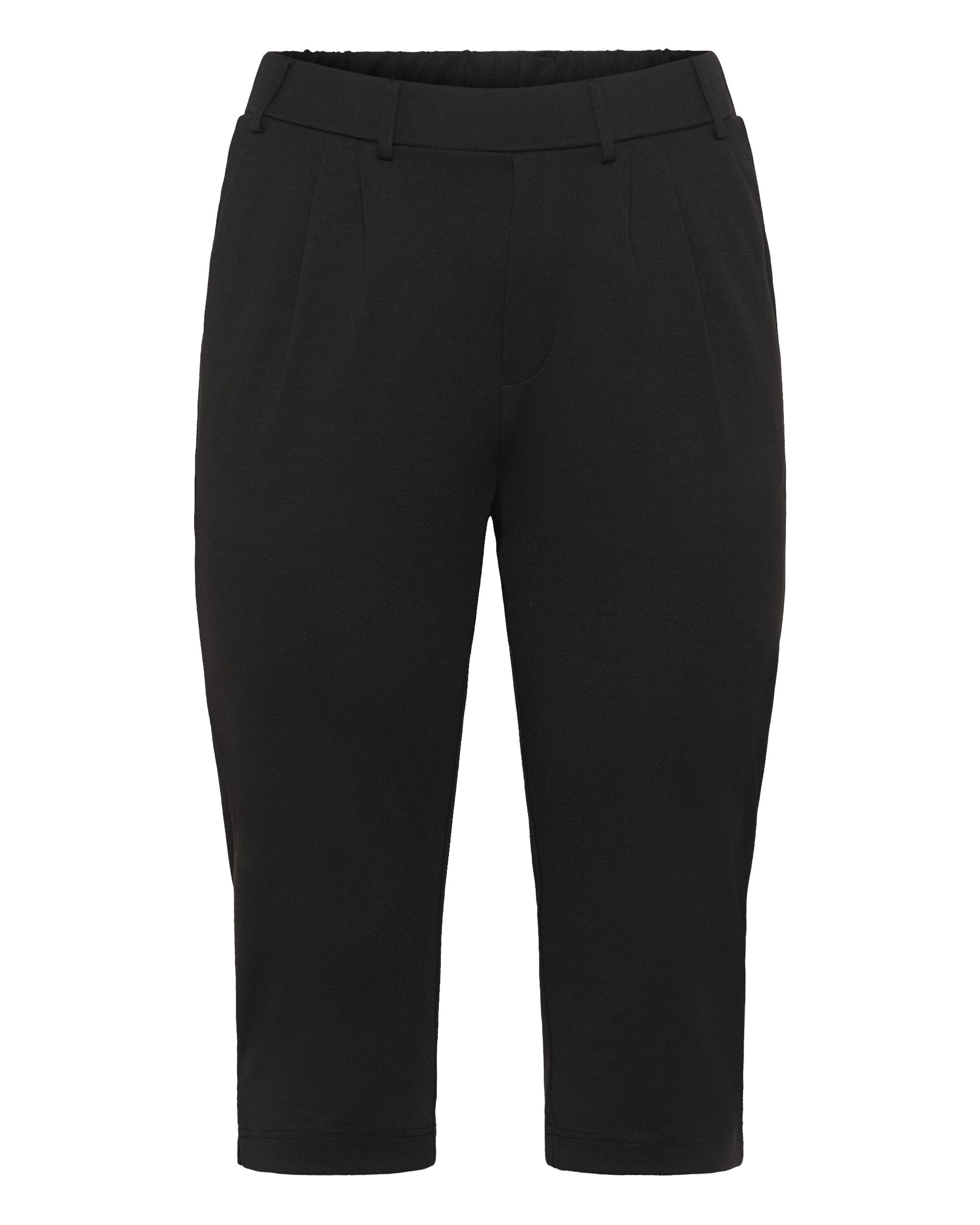Regular Pantalon 'Jenna' KAFFE CURVE en noir : devant