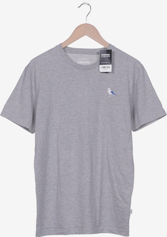 Cleptomanicx Shirt in M in Grey: front