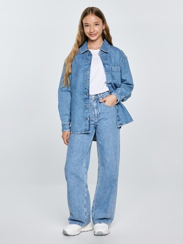 BIG STAR Wide leg Jeans 'Natalie' in Blue: front