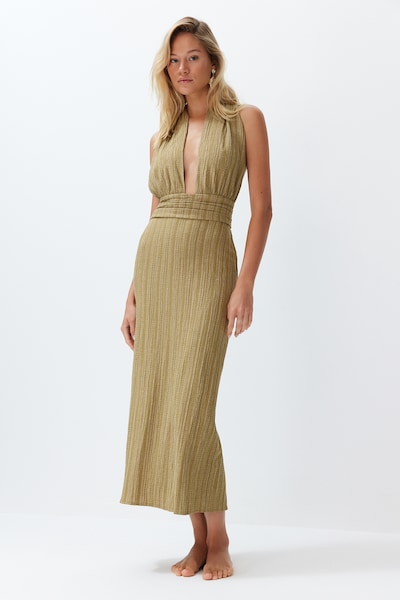 Trendyol Kleid in 34 in khaki / oliv, Produktansicht