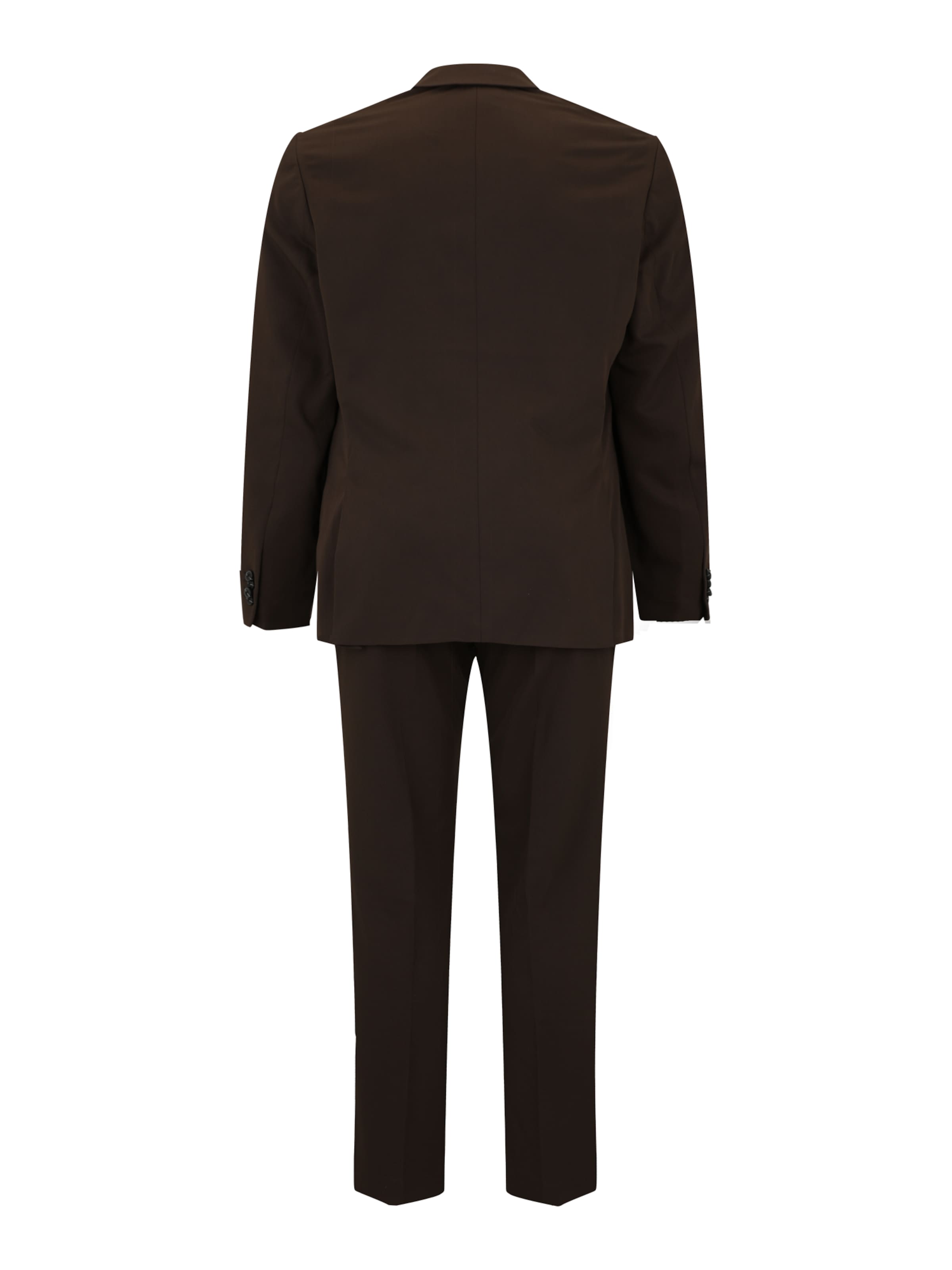 Jack & Jones Plus Слим Костюм 'JPRFranco' в Коричневый