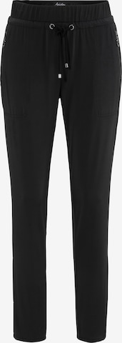 Aniston CASUAL Tapered Hose in Schwarz: predná strana