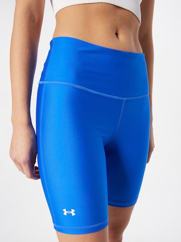 UNDER ARMOUR Skinny Workout Pants in Blue