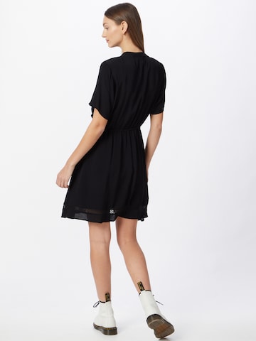 ICHI Sukienka koszulowa w kolorze czarny