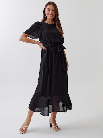 Tussah Dress 'CEILIA' in Black