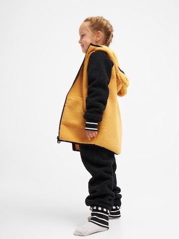 WeeDo Fleece Jacket 'TEDDY BEAR' in Yellow