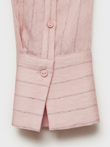 MANGO Blouse 'CORTAZAR' in Roze