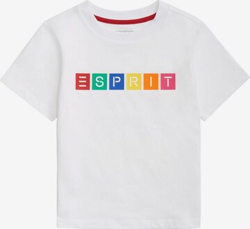 ESPRIT Shirt in Wit: voorkant