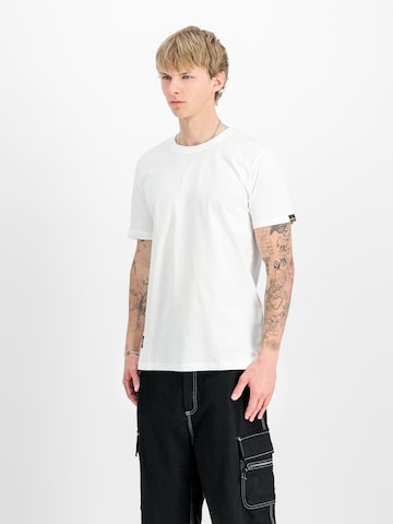 ALPHA INDUSTRIES Shirt in White