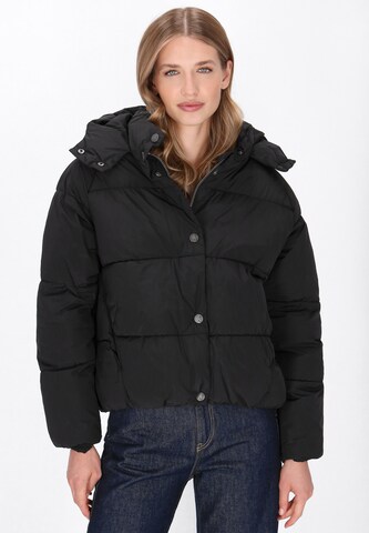 Veste d’hiver DreiMaster Maritim en noir : devant