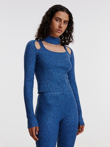 EDITED Pullover 'Xia' in Blau: predná strana