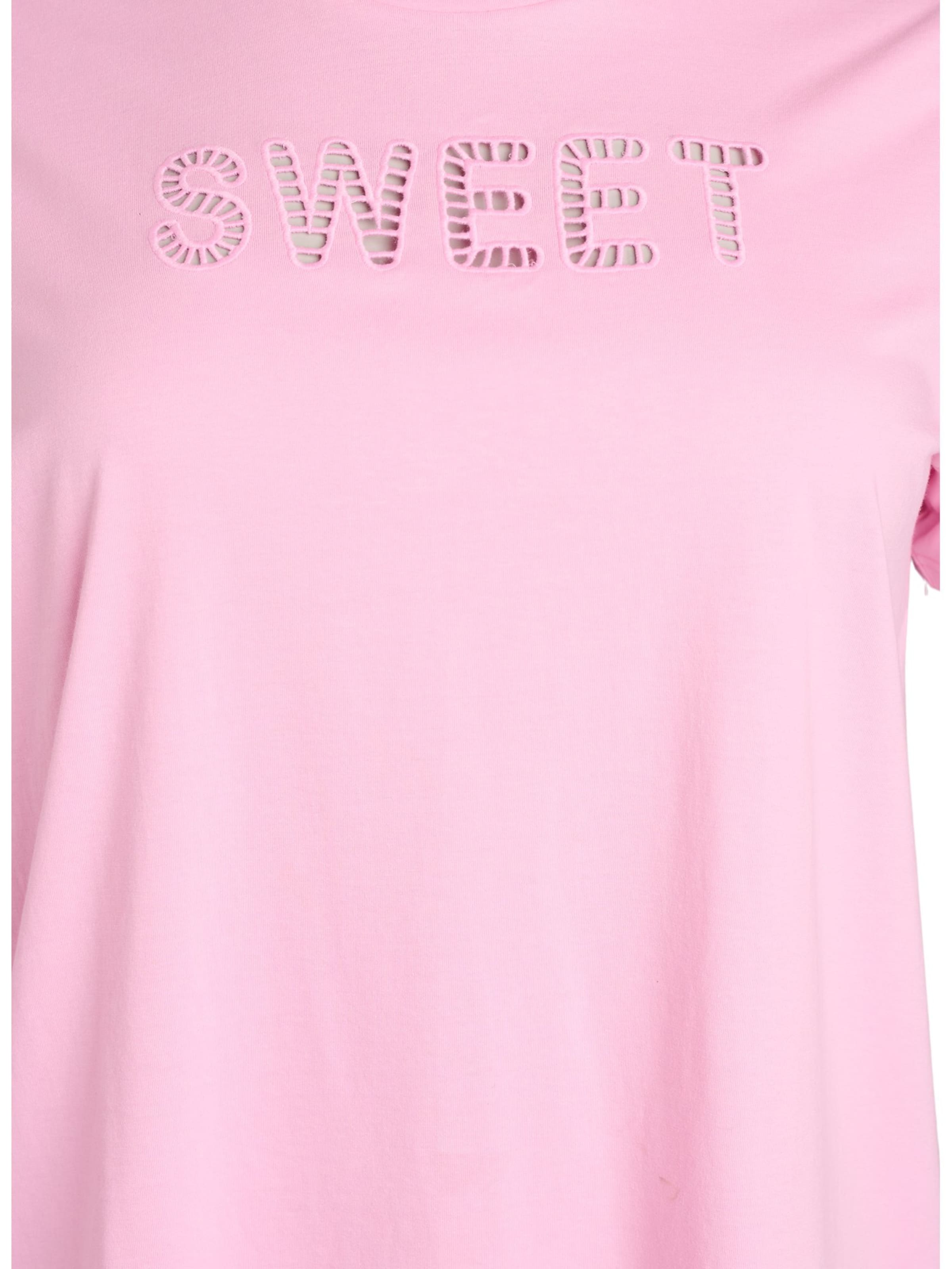 Zizzi Футболка 'Tea' в Белый