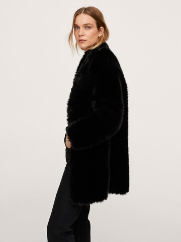 MANGO Between-Seasons Coat 'Cruela' in Black