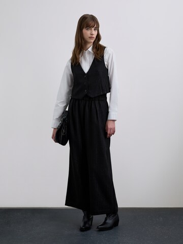 Scalpers Традиционная вязаная куртка ' ' в Черный: спереди