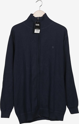 BASEFIELD Strickjacke XXL in Blau: Vorderseite