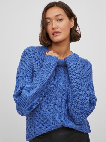 VILA Sweater 'Kana' in Blue